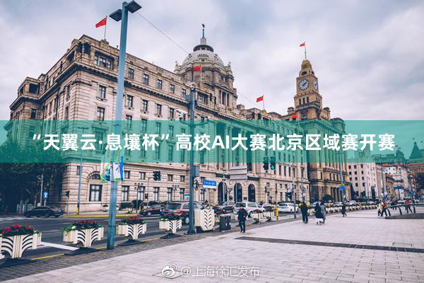 “天翼云·息壤杯”高校AI大赛北京区域赛开赛