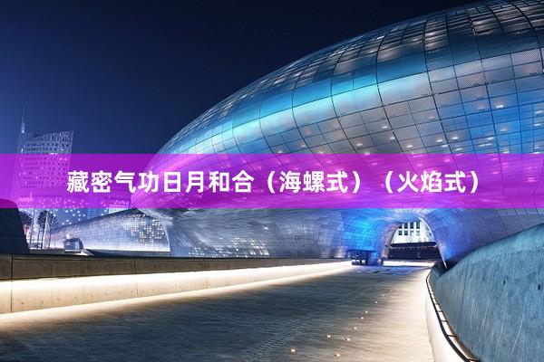 藏密气功日月和合（海螺式）（火焰式）